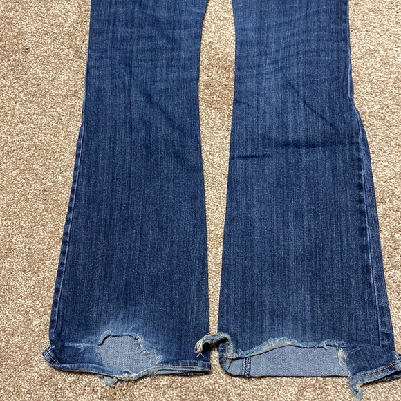 AEO American Eagle artist flare Vintage wash stretch jeans - Picture 9 of 10